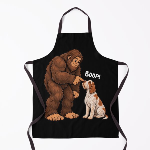 Item preview, Bigfoot and Spinone Italiano Boop Fun Design Sasquatch designed and sold by rafaeltto.
