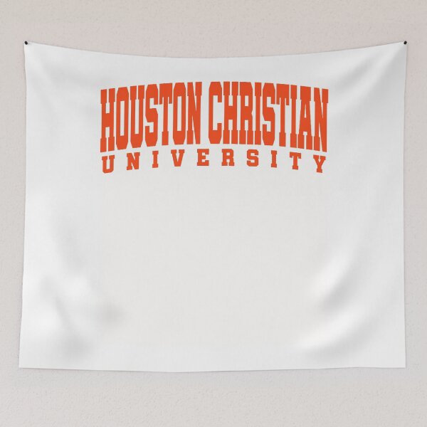 Item preview, Houston Christian University Orange Arched Text College Sports Fan Apparel designed and sold by slmfams.