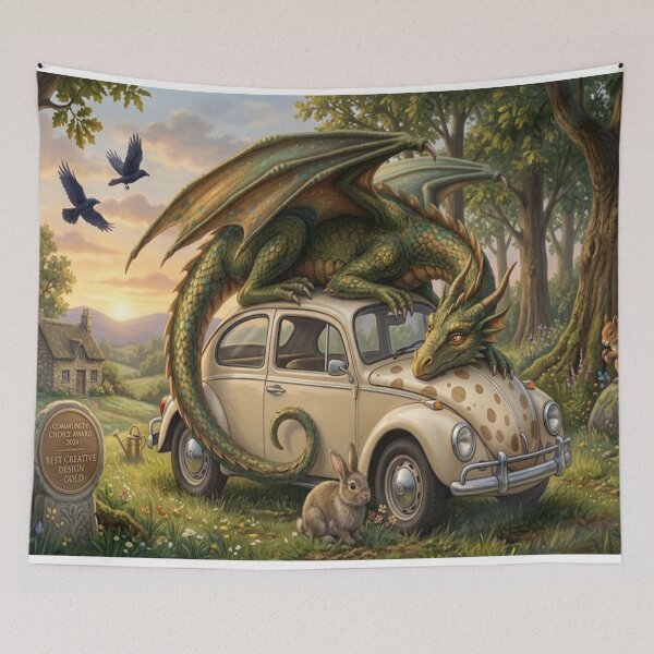 Item preview, Dragonbug designed and sold by GAWPAWshop.