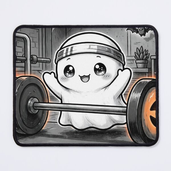 Item preview, Don't Ghost Leg Day: Cute Ghost Halloween Gym Shirt designed and sold by Tonioverse.
