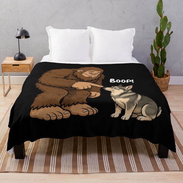 Item preview, Bigfoot and Swedish Vallhund Boop Fun Design Sasquatch designed and sold by rafaeltto.
