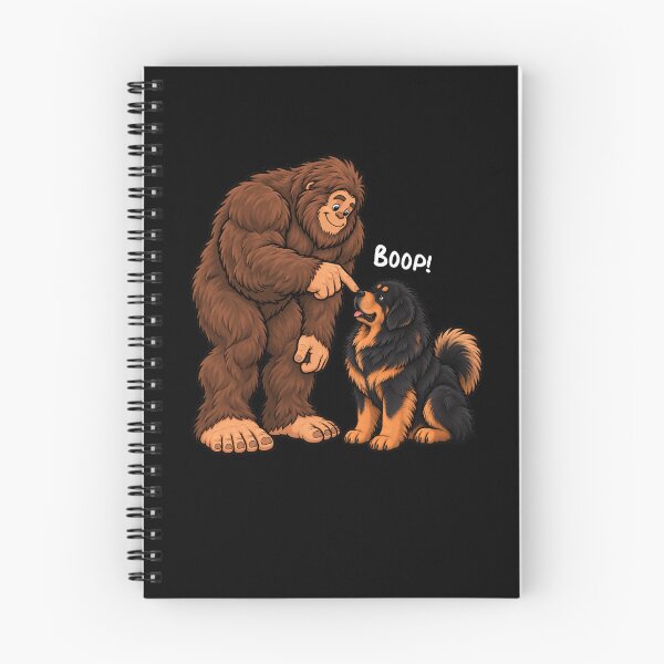 Item preview, Bigfoot and Tibetan Mastiff Boop Fun Design Sasquatch designed and sold by rafaeltto.