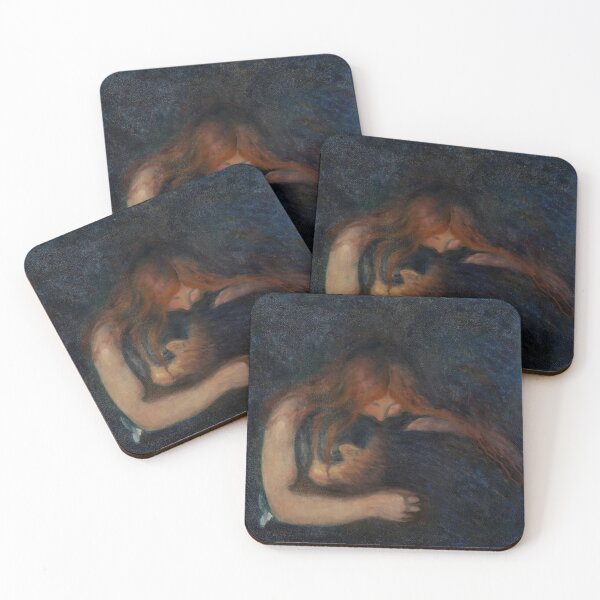 Item preview, Edvard Munch's Vampire – Dark Passion and Mysterious Embrace designed and sold by Shoupay.