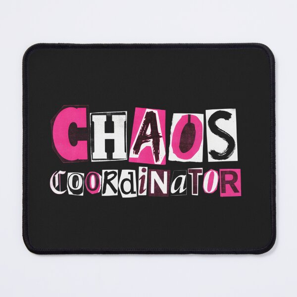 Item preview, Chaos Coordinator | Neon Pink Ransom Note Cutout designed and sold by Brand Uno Studio.
