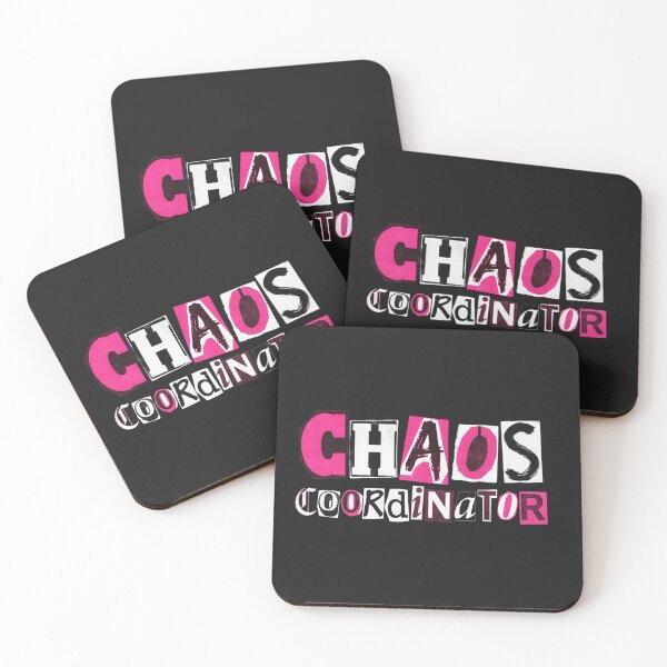 Item preview, Chaos Coordinator | Neon Pink Ransom Note Cutout designed and sold by Brand Uno Studio.