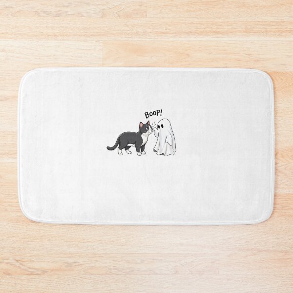 Item preview, Miniature Schnauzer Ghost Boop cat Halloween Cute T-Shirt designed and sold by Designart68.