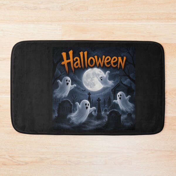 Item preview, HALLOWEEN GHOST PLAYIN IN CEMETERY designed and sold by Alwaysready!!!.