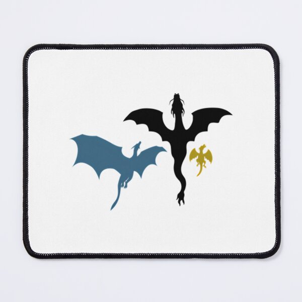 Item preview, Tairn Sgaeyl Andarna - Fourth Wing Dragons Sticker designed and sold by nteeeley.