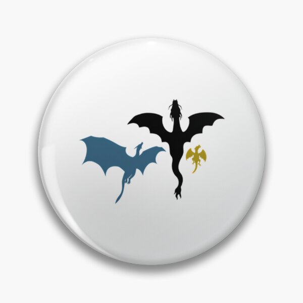 Item preview, Tairn Sgaeyl Andarna - Fourth Wing Dragons Sticker designed and sold by nteeeley.
