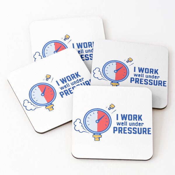 Item preview, I work well under pressure - funny sarcastic office humor designed and sold by GagShots.
