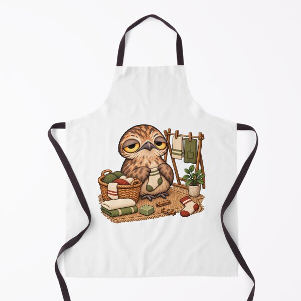 Item preview, Sleepy Potoo Bird Laundry Day | Cute Cozy Laundry Lover Gift designed and sold by MrDev.
