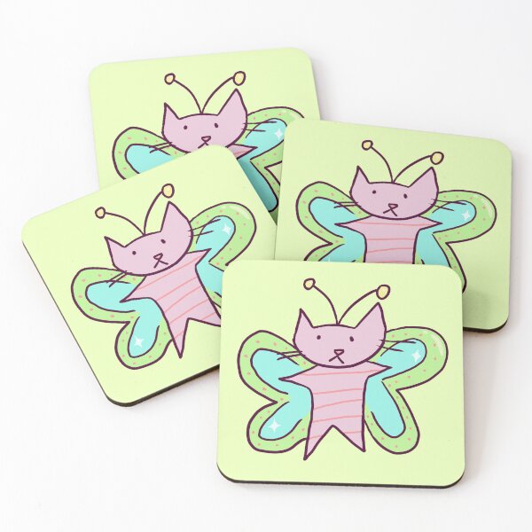Item preview, Butterfly Kitty designed and sold by ToonSilly.