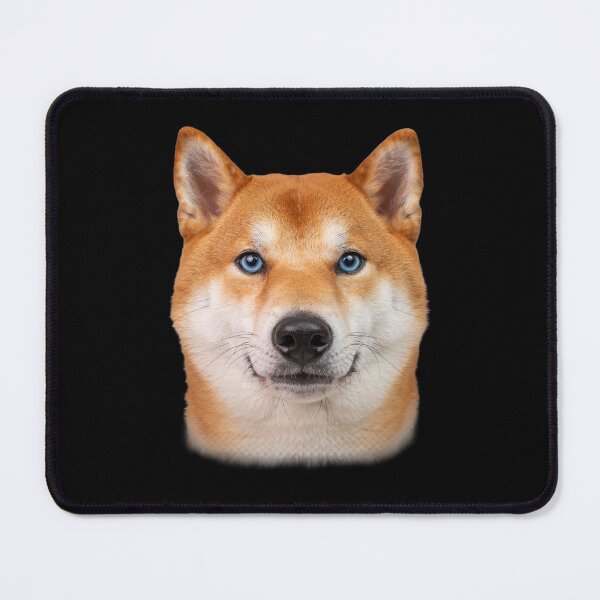 Item preview, Shiba Inu Dog Face Blue Eyes Japanese Dog Art designed and sold by cabana.space.