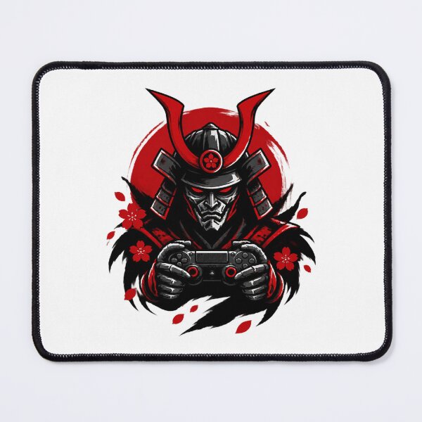 Item preview, Samurai Japanese Gaming Art Inspired by Traditional and Modern Game Style designed and sold by Dahlak-Clothing.