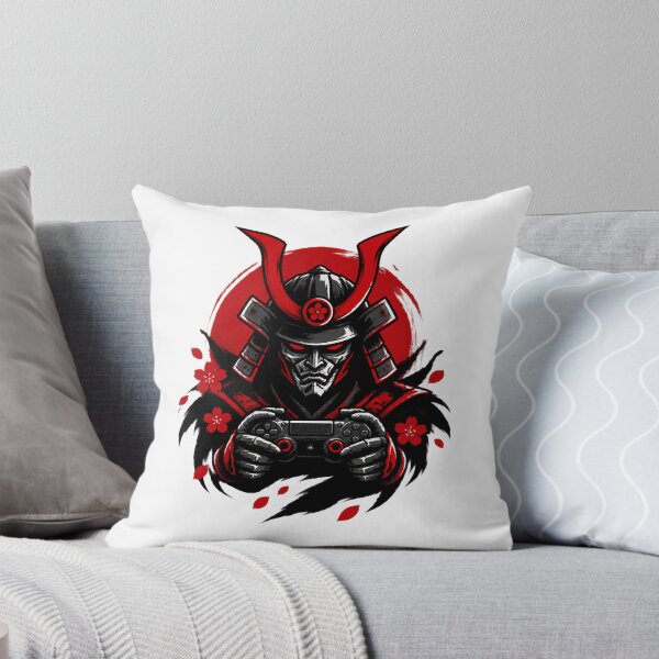 Item preview, Samurai Japanese Gaming Art Inspired by Traditional and Modern Game Style designed and sold by Dahlak-Clothing.