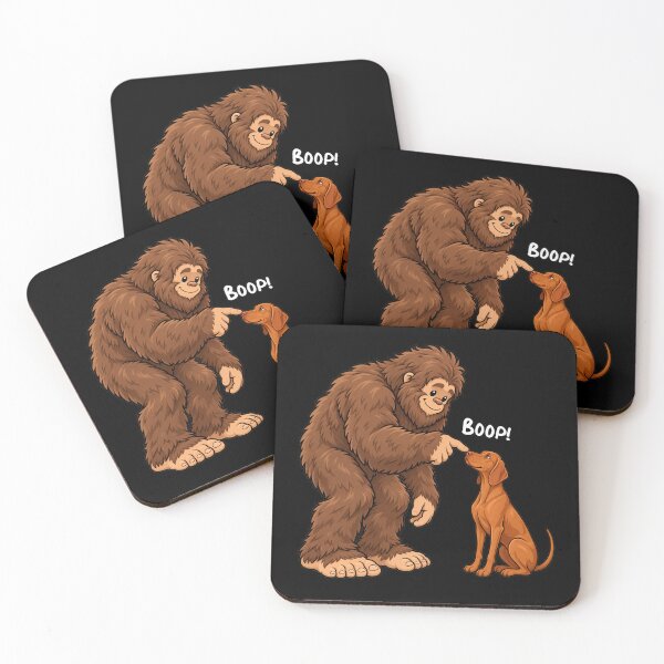 Item preview, Bigfoot and Vizsla Boop Fun Design Sasquatch designed and sold by rafaeltto.