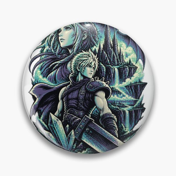 Item preview, Epic Fantasy Game Inspired Fan Art Design with Vibrant Colors and Dynamic Characters designed and sold by Dahlak-Clothing.