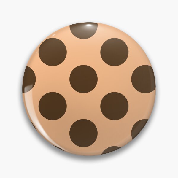 Item preview, Large chocolate brown polka dots designed and sold by Nolan6.