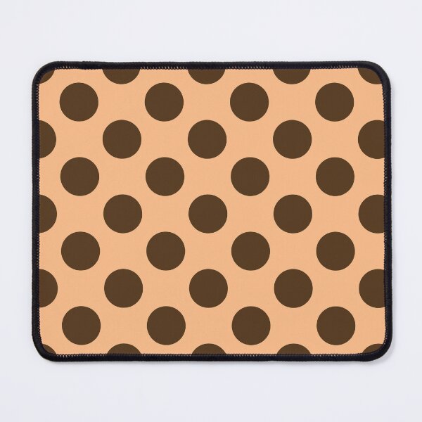 Item preview, Large chocolate brown polka dots designed and sold by Nolan6.