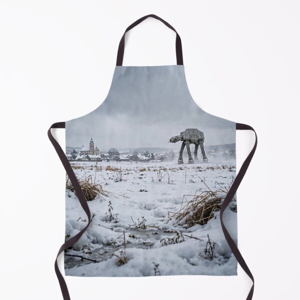 Item preview, AT-AT Crossing Snowy Field Near Village designed and sold by Late Theory.