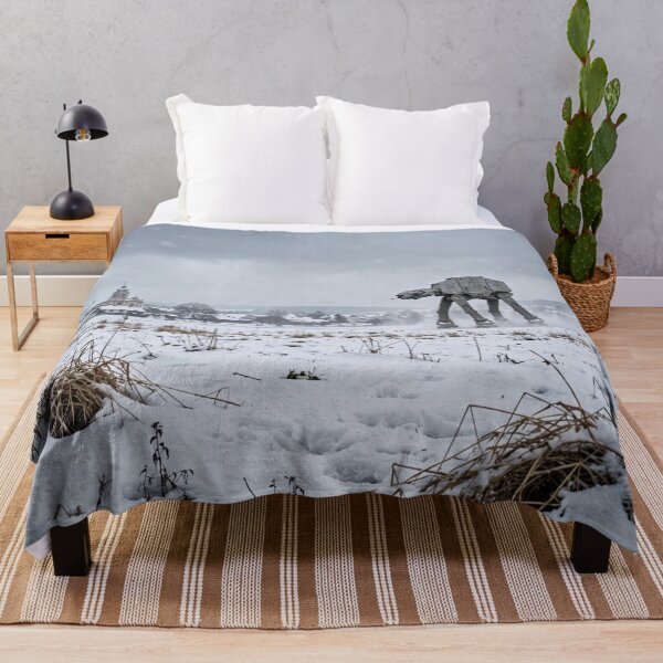 Item preview, AT-AT Crossing Snowy Field Near Village designed and sold by Late Theory.