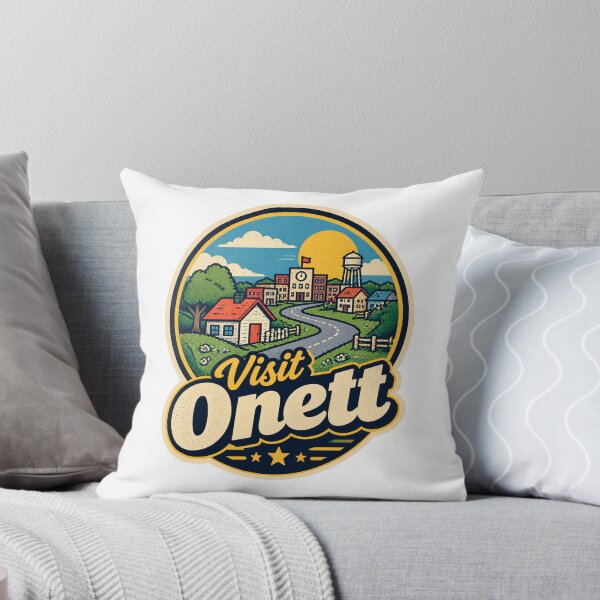 Item preview, Visit Onett Retro Video Game Inspired Travel Design designed and sold by Dahlak-Clothing.