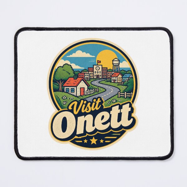 Item preview, Visit Onett Retro Video Game Inspired Travel Design designed and sold by Dahlak-Clothing.