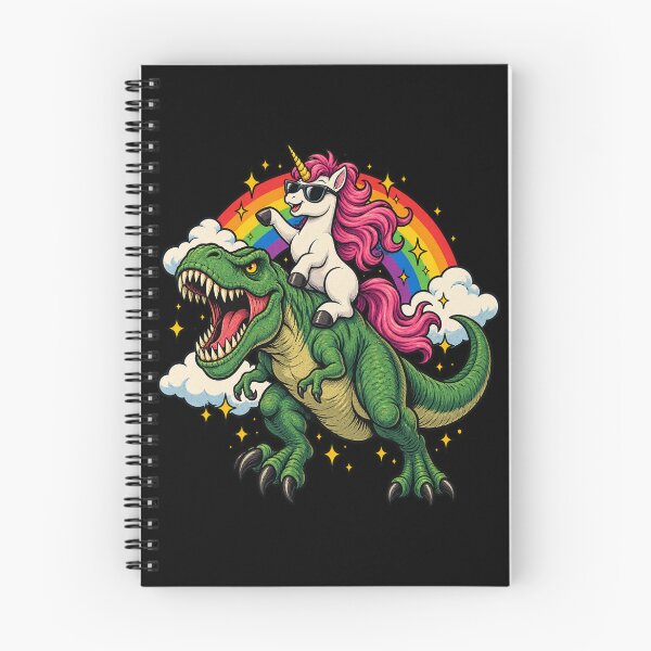 Item preview, Cool Unicorn Riding a T-Rex designed and sold by Gabriela Mihai.