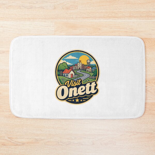 Item preview, Visit Onett Retro Video Game Inspired Travel Design designed and sold by Dahlak-Clothing.