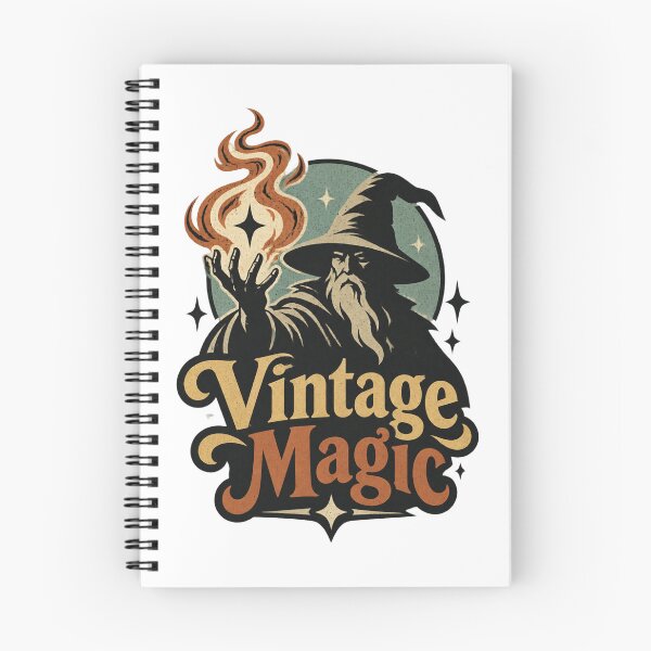Item preview, Vintage Magic Retro Style Enchanted Design with Mystic Elements designed and sold by Dahlak-Clothing.