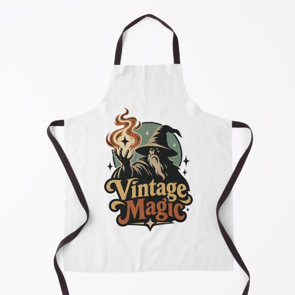 Item preview, Vintage Magic Retro Style Enchanted Design with Mystic Elements designed and sold by Dahlak-Clothing.