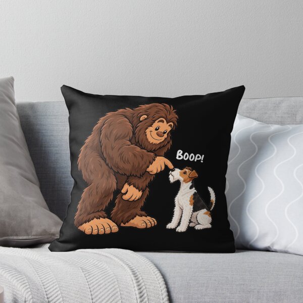 Artikelvorschau, Bigfoot und Drahthaar-Foxterrier Boop Fun Design Sasquatch entworfen und verkauft von rafaeltto.