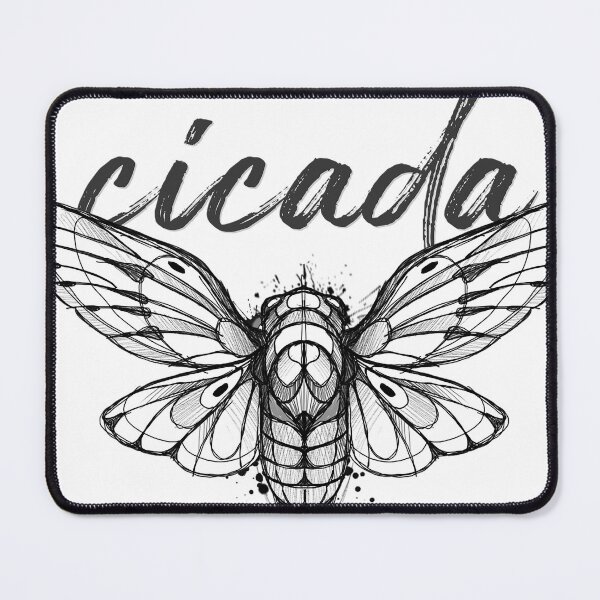 Item preview, Cicada. Existentialism in a bug. designed and sold by Inked T.