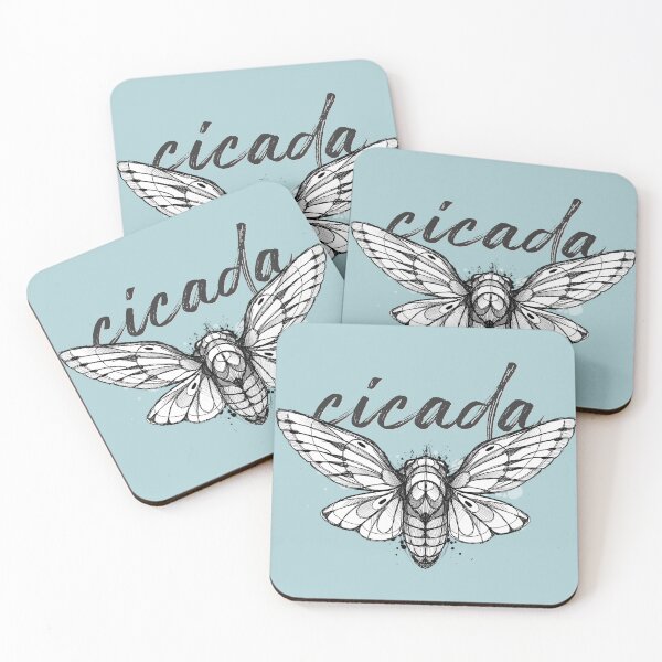 Item preview, Cicada. Existentialism in a bug. designed and sold by Inked T.