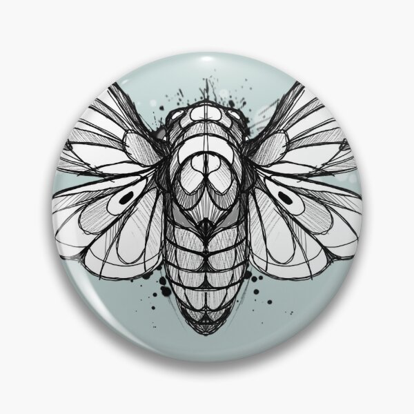 Item preview, Cicada. Existentialism in a bug. designed and sold by Inked T.