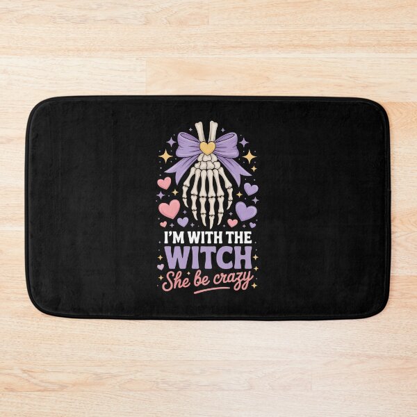 Item preview, I’m With the Witch — She Be Crazy   designed and sold by jkrphoto.