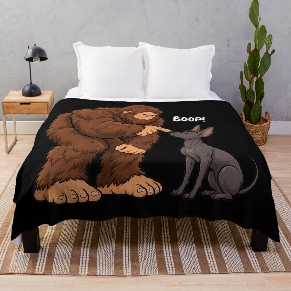 Item preview, Bigfoot and Xoloitzcuintli Boop Fun Design Sasquatch designed and sold by rafaeltto.