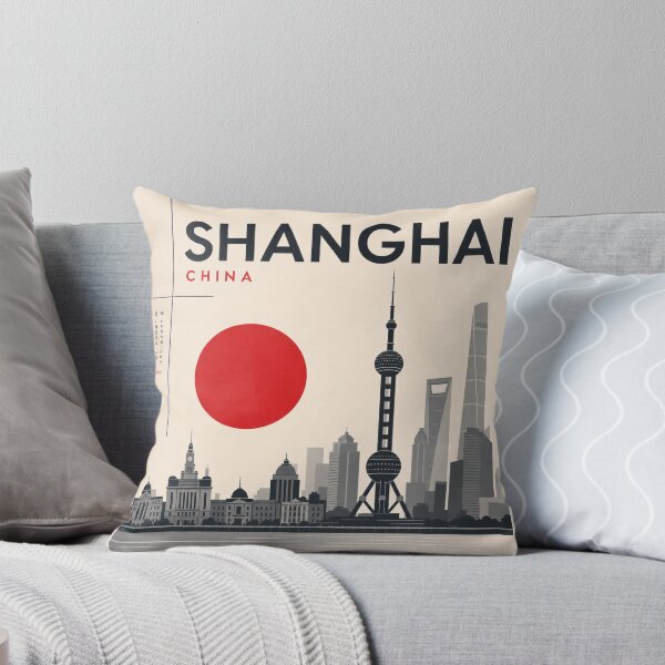 Item preview, Shanghai swiss style poster designed and sold by CMYKStudio.