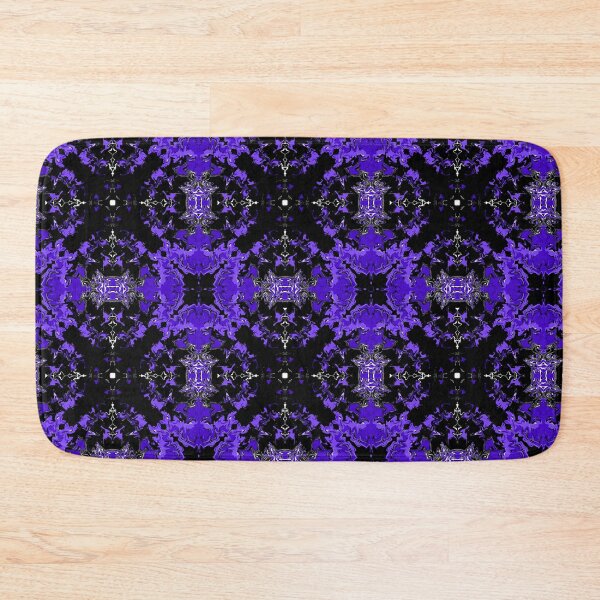 Item preview, Purple and Black Tye Dye Tile designed and sold by CDCreativeWorks.
