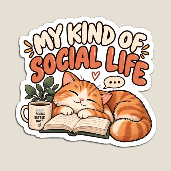 Item preview, My Kind of Social Life designed and sold by Stikaro.
