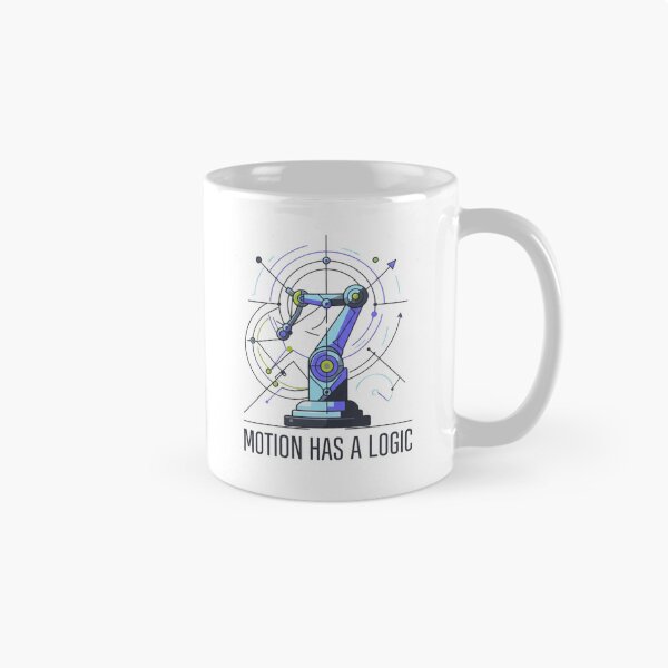 Item preview, Motion Has a Logic Robotics Automation Engineer designed and sold by Amr Darwish Graphic designer.