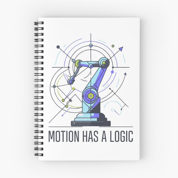 Item preview, Motion Has a Logic Robotics Automation Engineer designed and sold by Amr Darwish Graphic designer.