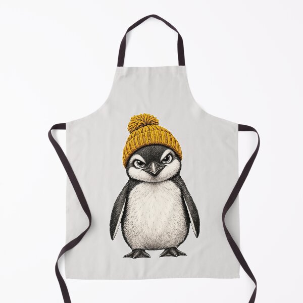 Item preview, Winter Penguin Wearing Beanie designed and sold by erozzz.
