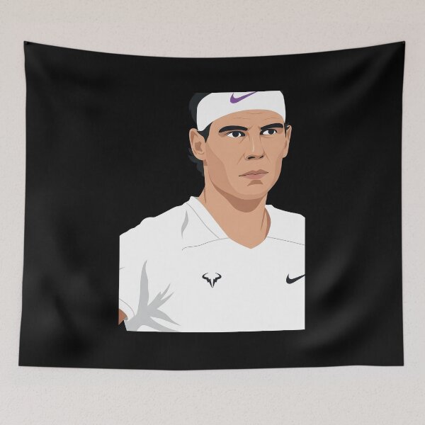 Artikelvorschau, Rafael Nadal Vektorgrafik entworfen und verkauft von Rusdiii.