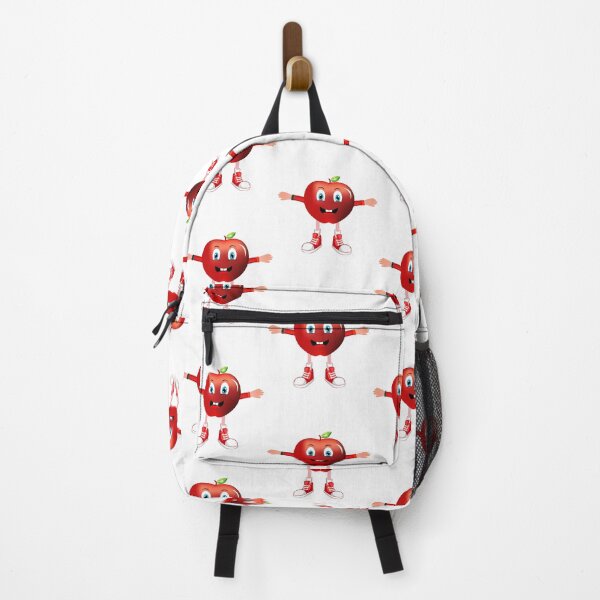 Item preview, Happy Red Apple Animated Character - Boy Version designed and sold by ExpressiveToon.