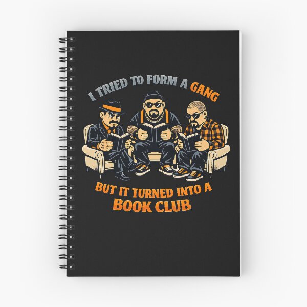 Item preview, I Tried to Form a Gang But It Turned Into a Book Club – Funny Librarian Design designed and sold by Irysek.