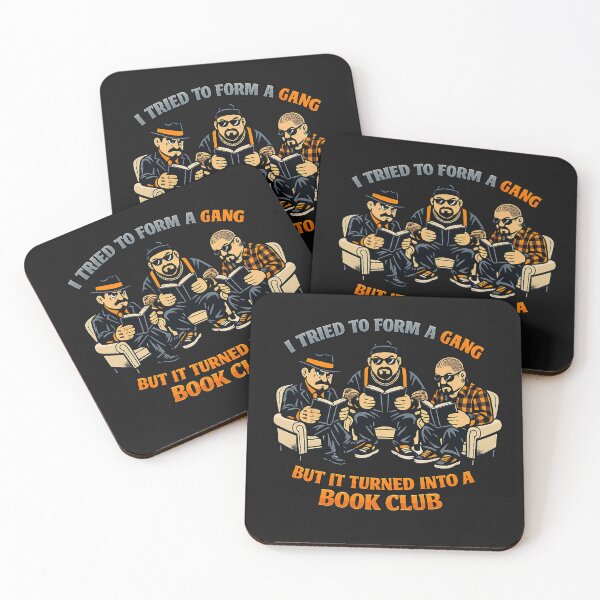 Item preview, I Tried to Form a Gang But It Turned Into a Book Club – Funny Librarian Design designed and sold by Irysek.