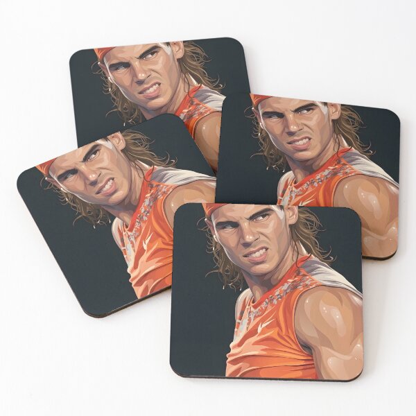 Item preview, Rafael nadal vector art designed and sold by Rusdiii.