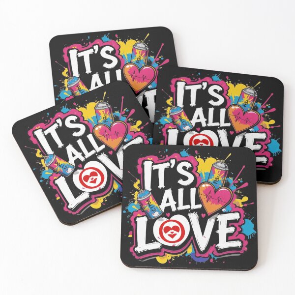 Item preview, It's all love designed and sold by 123ks.