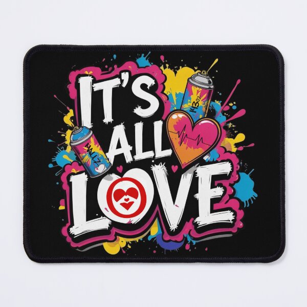 Item preview, It's all love designed and sold by 123ks.